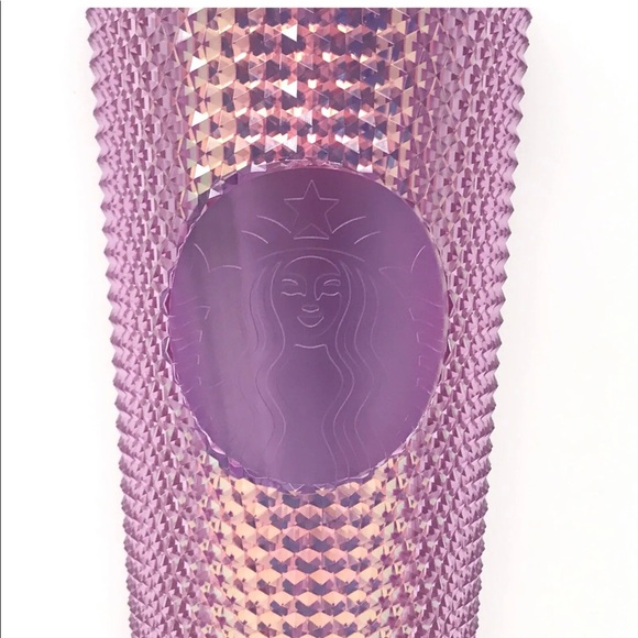 Disney Starbucks Geometric Studded Pink Venti Tumbler Cup with Straw New. - Picture 3 of 10